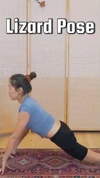 This Lizard Pose Melts Tight Hips FAST #yoga #flexibility
