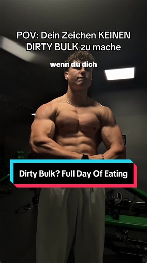 Dein Zeichen KEINEN Dirty Bulk zu machen - Full Day Of Eating - Folg mir für daily Fitness Tipps & Workouts🤝 #gym #fitness #ernährung #muskelaufbau #bulk