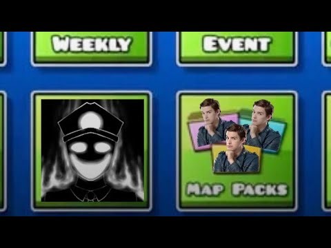 Playing Geometry Dash Map Packs Until I Get Hit By A Blizzard