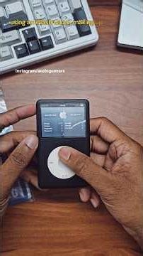 Apple IPod Classics Restoration /Repair in India. #ipod #appleipod #ipodclassic #retro