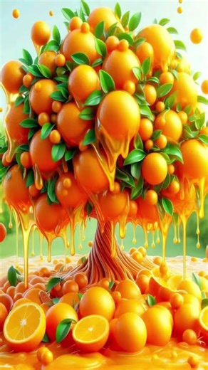 Quick & easy method for planting and multiplying orange fruit trees that bear fruit quickly #shorts