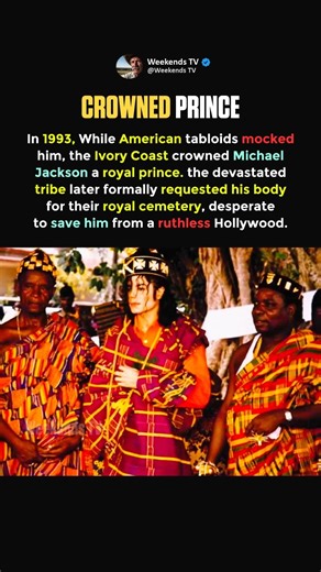Africa Made Michael Jackson Royalty While America Mocked Him #shorts