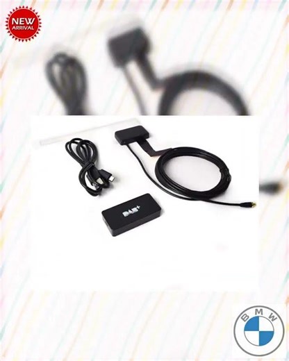 Adaptador y Antena DAB+ para Pantallas Radio Android en BMW