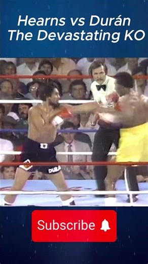 hearns vs duran the devastating ko