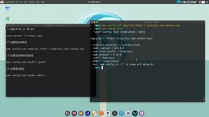 [Manjaro] Linux 中配置 npm 环境