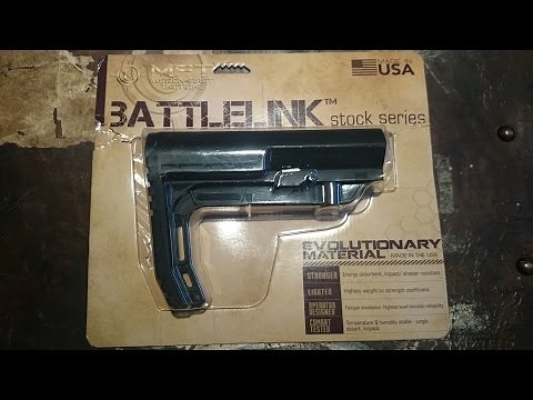 MFT Battlelink Minimalist AR15 Stock review/install