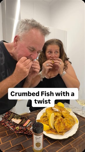 Simon Gault | Chef on Instagram: "Easy crumbed fish. Stop overthinking it. #easyrecipes #homecooking #crispyfish #simplefood #cookingtips #italianinspired #foodreels"