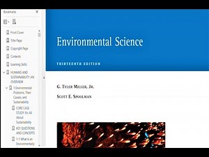 Environmental Science by G. Tyler Miller Full eBook pdf download and see preview.
