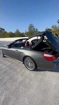 2014 Mercedes-Benz SL550 Designo Graphite Metallic, 38K Miles, Check Hardtop Operation - Smooth!