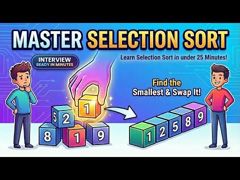 Selection Sort Algorithm Explained | Hindi