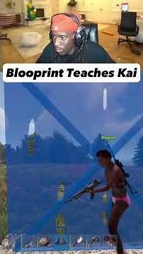 Blooprint teachs Kai how to play rust! #rust #rustgame