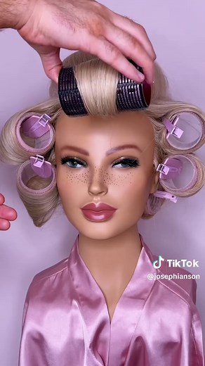 90s Undone Blowout Hack: Curling Wand & Rollers