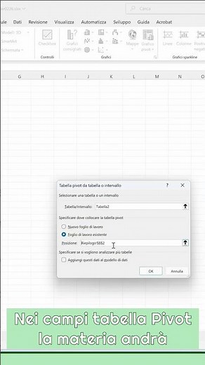 Creare una Tabella Pivot in Excel da zero: guida semplice e veloce per principianti