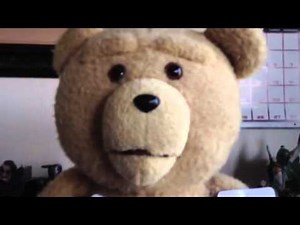 Talking Ted teddy bear