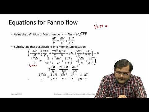 lec42 1D flow with friction- Fanno flow- II