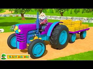 Roues Sur le Tracteur + Plus Dessins Animés pour Enfants en Française