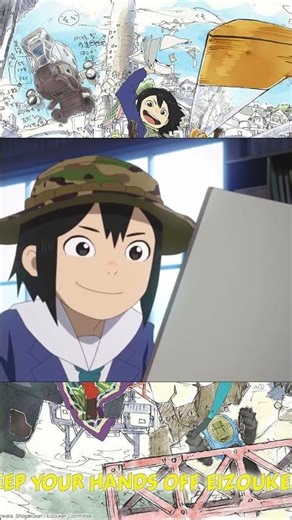 HOW EIZOUKEN IS THE BEST ANIME ABOUT MAKING ANIME #shorts #keepyourhandsoffeizouken #anime