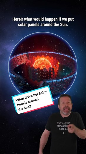 What If We Put Solar Panels around the Sun?