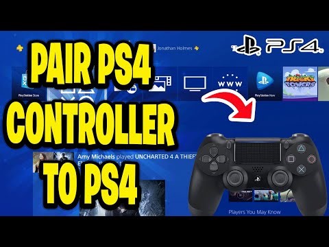 How To Pair PS4 Controller To PS4