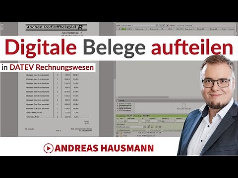 My best trick - how to split digital documents in DATEV Accounting