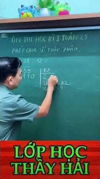 How to perform division of natural numbers where the quotient is a decimal number (5th grade math...