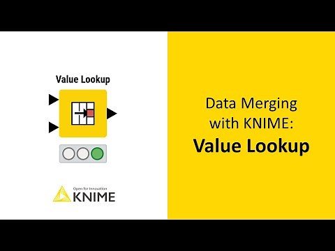 Data Merging with KNIME: Value Lookup