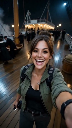 Kelsie Visits The Titanic