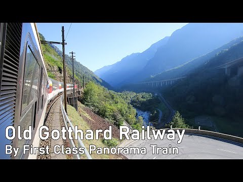 [TRIP REPORT] Gotthard Panorama Express Journey Across The Alps To Lugano In First Class