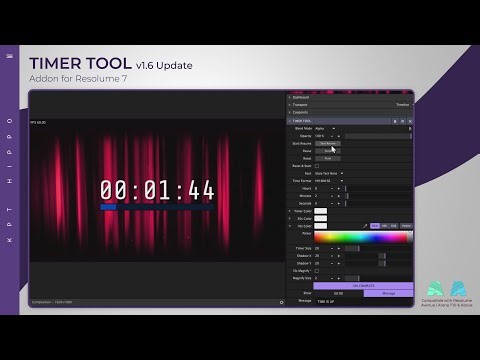 TIMER TOOL v1.6 for Resolume