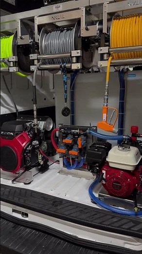 Lucid Drone Pressure Washing Softwash Van Build #expertpowerwash #drone #pressurewashing