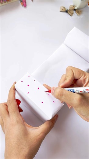 DIY 😍Desk Organizer from Waste! 🎨✨ #Shorts #art