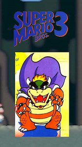 You won't believe what Bowser looked like #shorts #mario #bowser