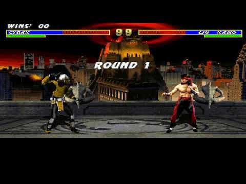 Cyrax - Mortal Kombat 3 - All Fatalities, Animality, Friendship, Babality and Ending.
