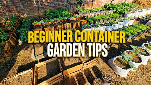 4 important steps to begin your container vegetable garden
