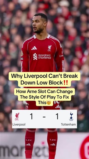 Liverpool Struggles Against Low Block Defenses