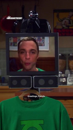 Sheldon’s Mobile Virtual Presence Device in The Big Bang Theory