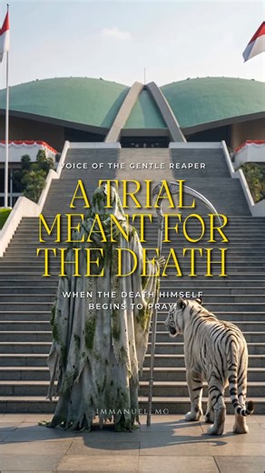 Immanuel Manurung on Instagram: "“A Trial for The Death”🪾🌳 👉A Voice of Gentle Reaper😊 . Edisi Gentle Reaper - eps 3💀 Powered by : @googlegemini @klingai_official @elevenlabsio @sunomusic #gentlereaper #death #indonesiaku #goodpeople"
