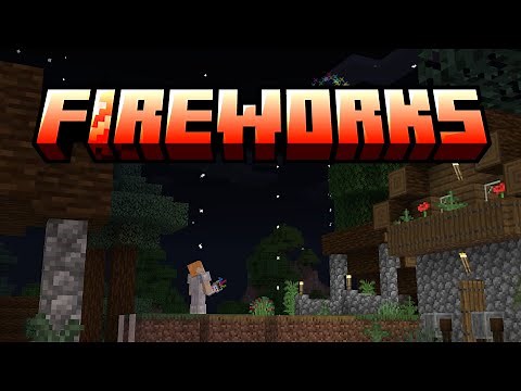 I added Yearly Fireworks to minecraft! Firework Addon
