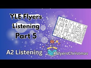 Flyers Listening Part 5 - Christmas Shop Colouring
