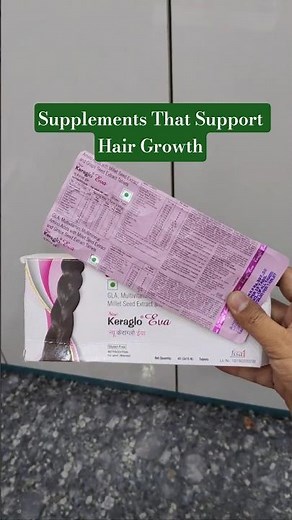 Supplements That Support Hair Growth | Keraglo Eva Tablets Uses In Hindi