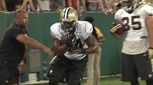 A look at the Saints final camp practice at Tulane