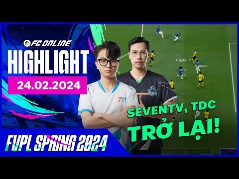 TDC trở lại, SangJunior thi đấu thăng hoa cứu STV | Highlight 24.02 | SWISS Stage FVPL Spring 2024