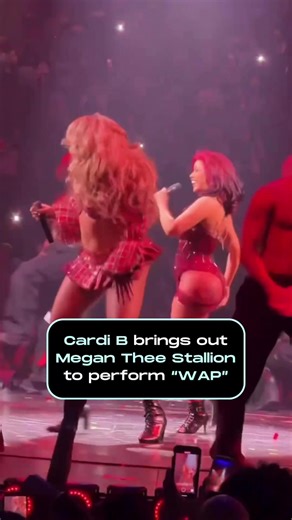 Cardi B (@Cardi B) brings out Megan Thee Stallion (@Megan Thee Stallion) to perform “WAP” at the ‘Little Miss Drama’ tour in Houston. 🔥 ➡️Follow @AllCadence on Instagram, X/Twitter, and Threads. #cardib #megantheestallion #wap #2020 #femalerap