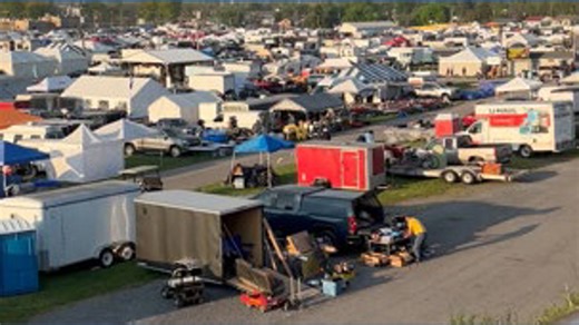 Spring Carlisle is underway at the Carlisle Fairgrounds