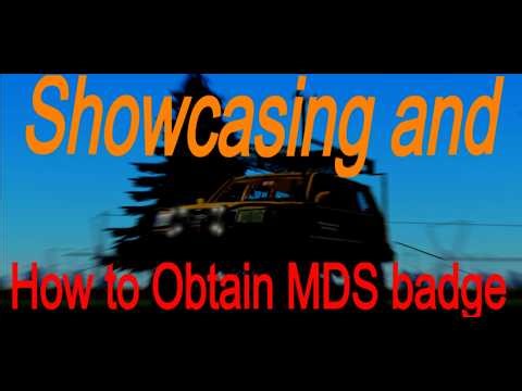 Showcasing and Showing how to obtain the MDS vehicle!
