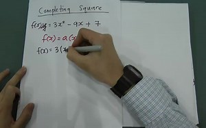 Additional math-Ch2-Quadratic Function-Completing Square