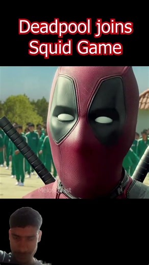 Deadpool joins squid game #shorts