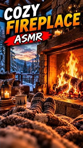 Real Fireplace Sounds 🔥 Relaxing Crackling Fire for Sleep, Study & Stress Relief.
