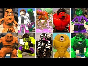 All Big-Fig Character Transformations in LEGO Videogames (w/All DLC)