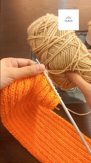 2 color knitting | beautiful knitting project | Socks